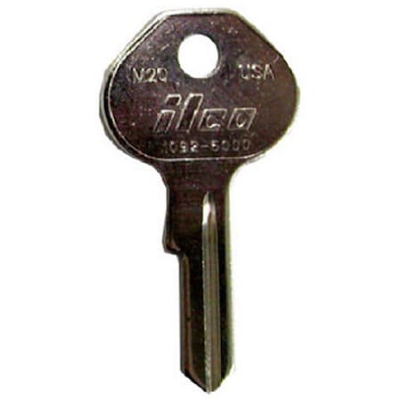 Dormakaba M16-1092NR 0.9 x 0.1 in. Ilco Key Blank For Master Padlock Key Blank, 10PK 764761